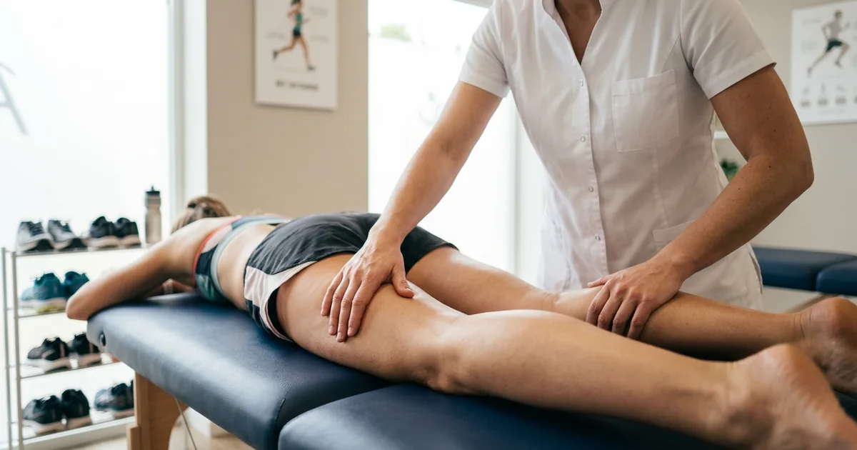 Массаж для бегунов в салоне Massage Batumi — проработка икроножных мышц и илиотибиального тракта