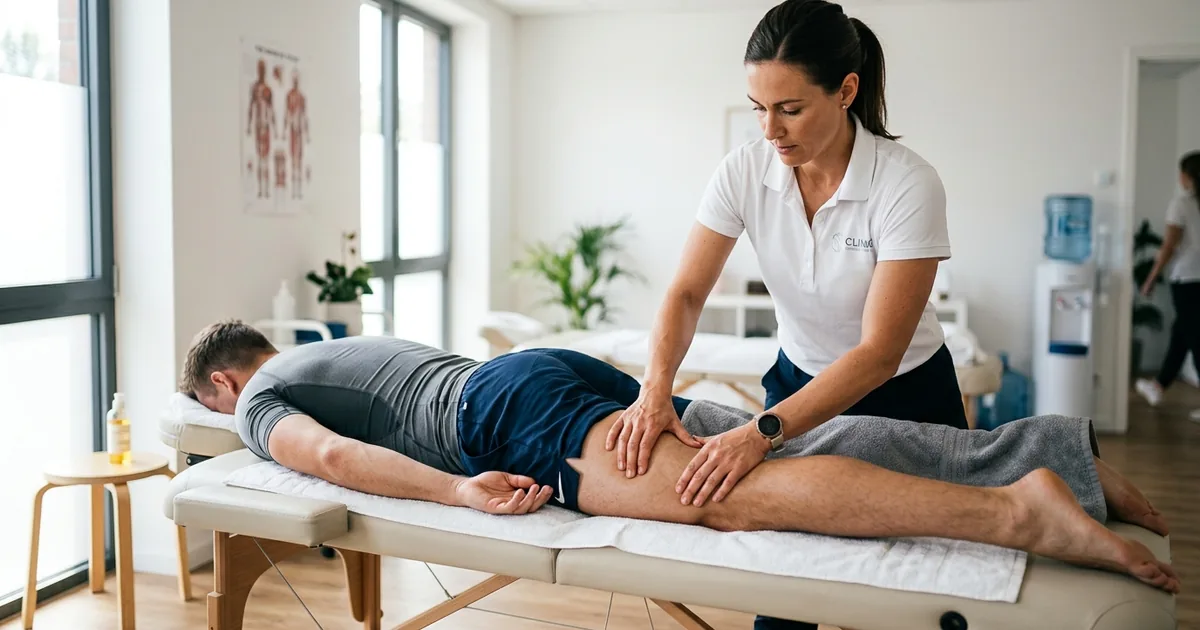 Разогревающий массаж ног до тренировки в салоне Massage Batumi — подготовка мышц спортсмена к нагрузке
