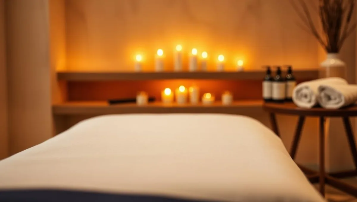 Массаж спины — мастер выполняет глубокое разминание мышц вдоль позвоночника