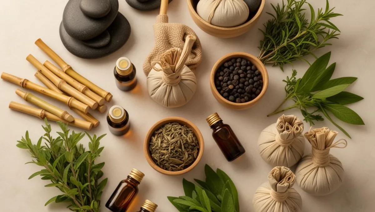 Профессиональный массажист выполняет массаж спины в салоне Massage Batumi — различные техники массажа