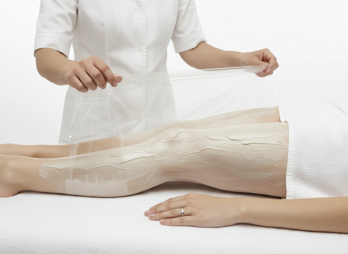 Холодное обёртывание тела в SPA-салоне Батуми — тонизирующая процедура для упругости кожи — массаж в Батуми, Massage Batumi