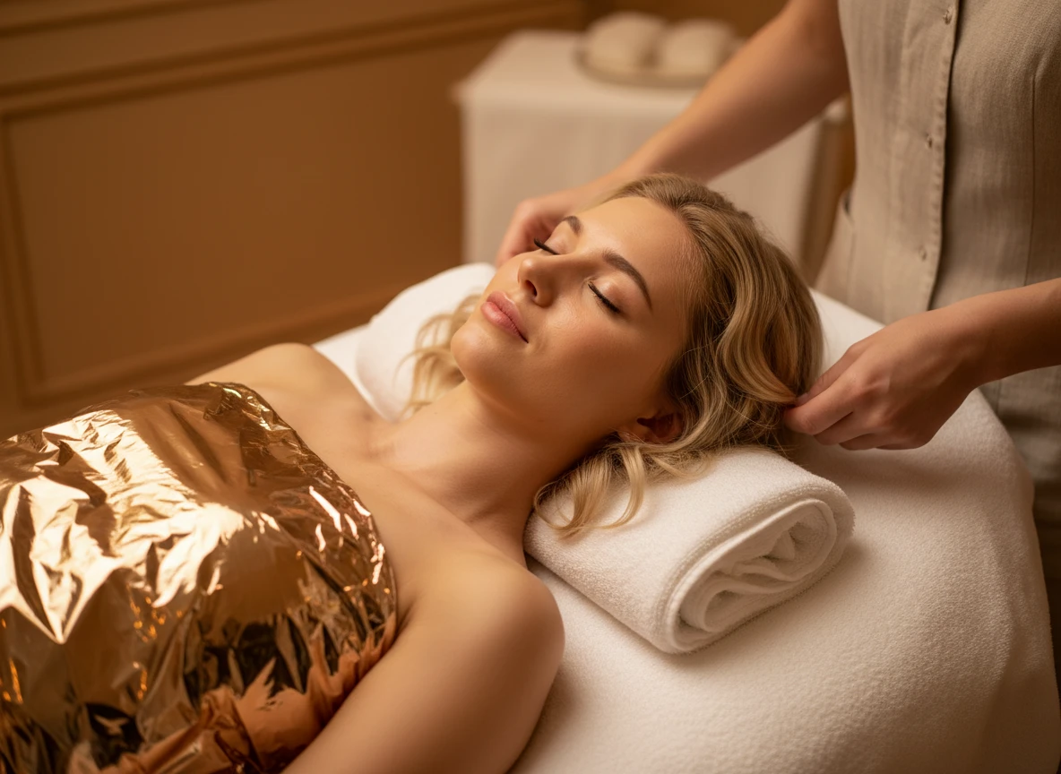 Горячее обёртывание тела в SPA-салоне Батуми — детокс-процедура для похудения и очищения кожи — массаж в Батуми, Massage Batumi