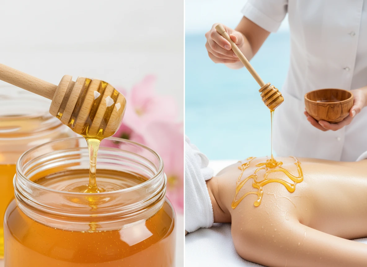 Медовый массаж тела натуральным мёдом в Батуми — детокс-процедура для выведения токсинов и улучшения кожи — массаж в Батуми, Massage Batumi