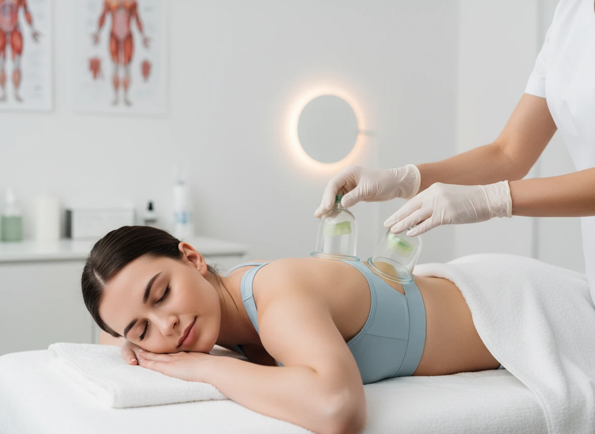 Вакуумный баночный массаж спины в Батуми — процедура для улучшения кровообращения и снятия боли — массаж в Батуми, Massage Batumi